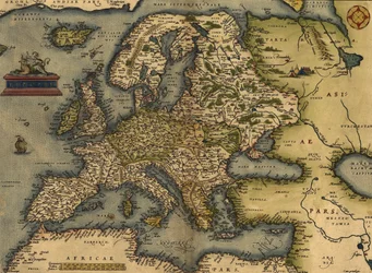 Kart over Europa